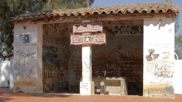 50 años después del velorio del Che, la lavandería es un punto de peregrinación de sus seguidores | LUIS VELASCO / BBC MUNDO