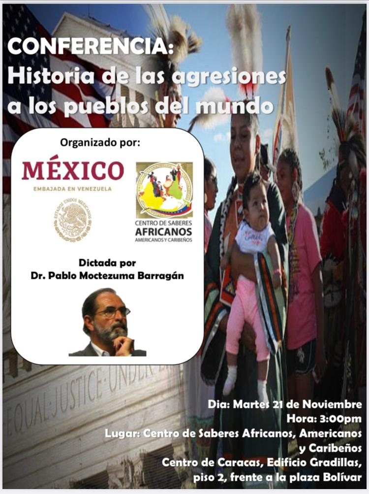 Conferencia con Pablo Moctezuma