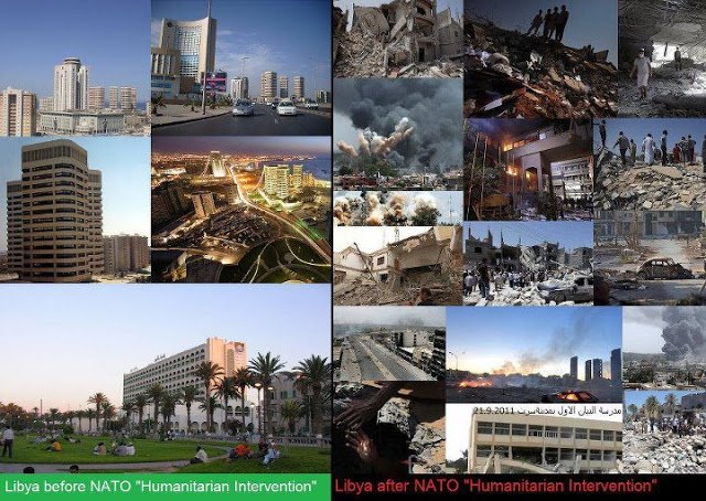 Libia antes y después de Gadaffi