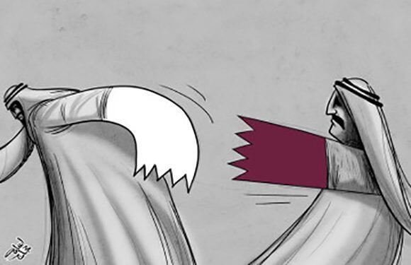 Caricatura sobre la crisis diplomática que atraviesa Qatar.