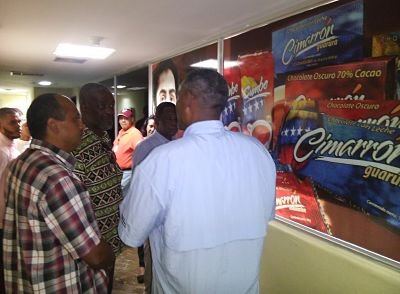 Lumumba y Mavei realizaron recorrido por chocolatera en Marizapa