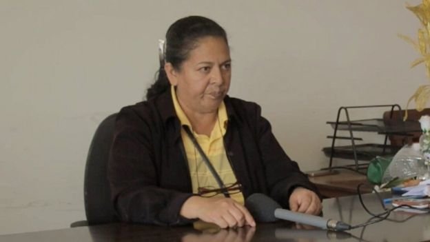 Flores ahora es directora de la escuela de Vallegrande | LUIS VELASCO / BBC MUNDO