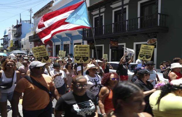 Manifestaciones en Puerto Rico