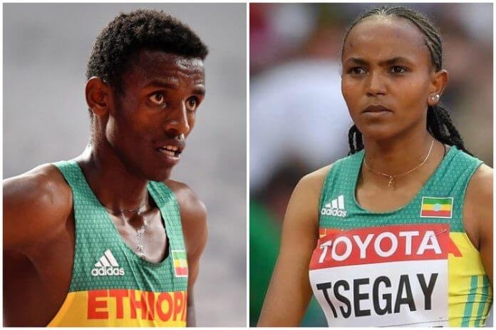 Atletas de Etiopía