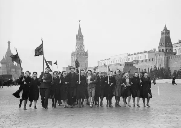 Plaza Roja 9 de mayo de 1945