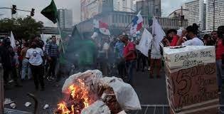 Represión en Panamá