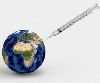 vacuna jeringuilla inyeccion mundo planeta
