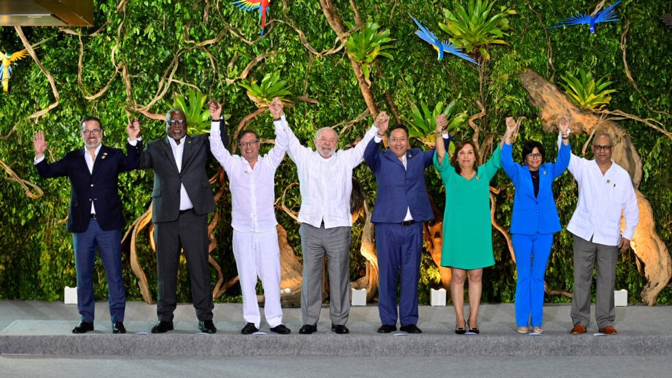 Presidentes de los 8 países Amazonicos