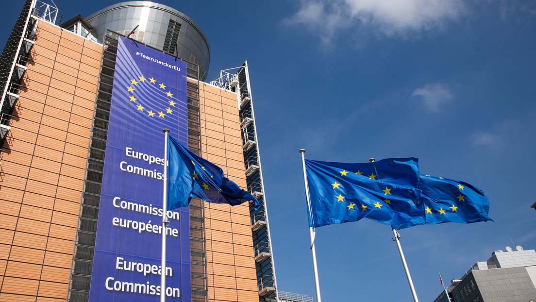 El Berlaymont sede de la Comisión Europea en Bruselas Bélgica
