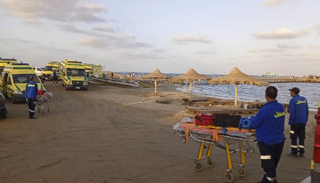 Las víctimas, de nacionalidad italiana, se encontraban de vacaciones en la costa egipcia cuando fueron atacados en aguas profundas.   Foto: STR AP / Derechos de autor