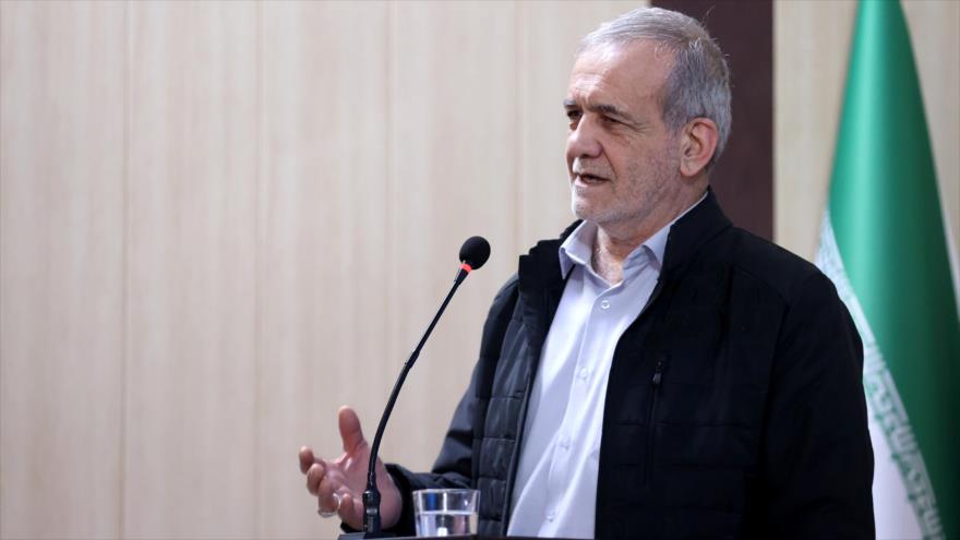 Presidente de Irán Masoud Pezeshkian