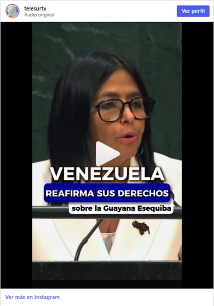 Delcy Rodriguez ONU 3