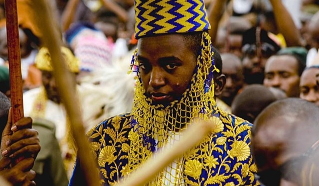 El rey del reino de Tooro de Uganda 1