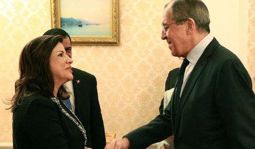 Cancilleres de Rusia y República Dominicana