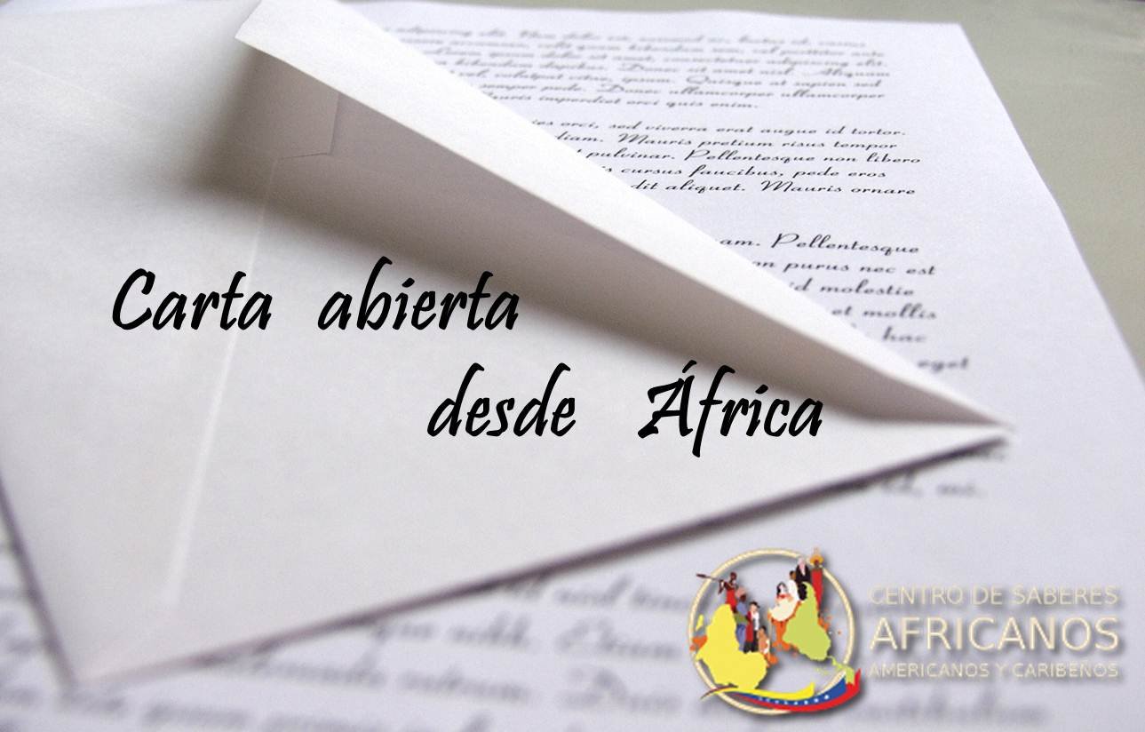 Carta Abierta desde Africa