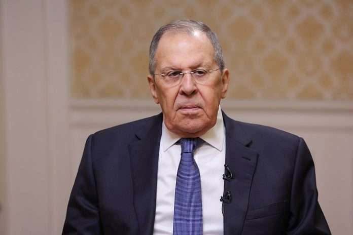 El ministro de Asuntos Exteriores de Rusia Serguéi Lavrov