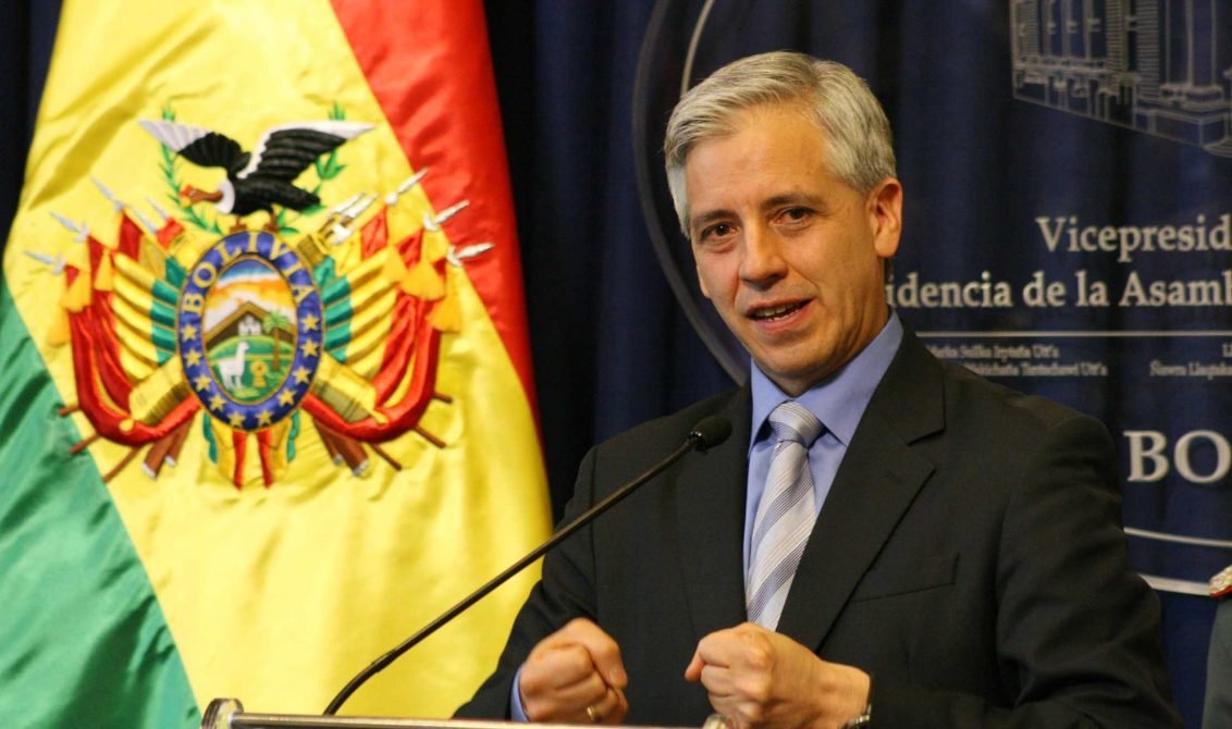 El vicepresidente de Bolivia Álvaro García Linera