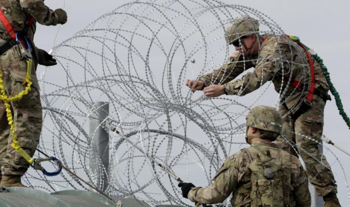 Militares en Frontera México EEUU