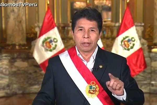 Presidente de Perú Pedro Castillo