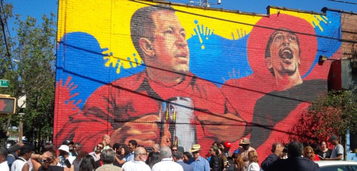 Se ve se siente Chávez está presente gritaron las organizaciones sociales del Bronx
