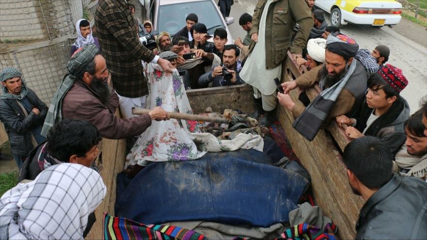 Víctimas del ataque aéreo de EE.UU