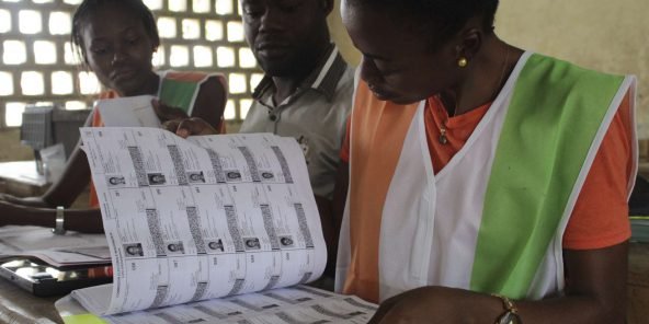 Colaboradoras electorales de Costa de Marfil