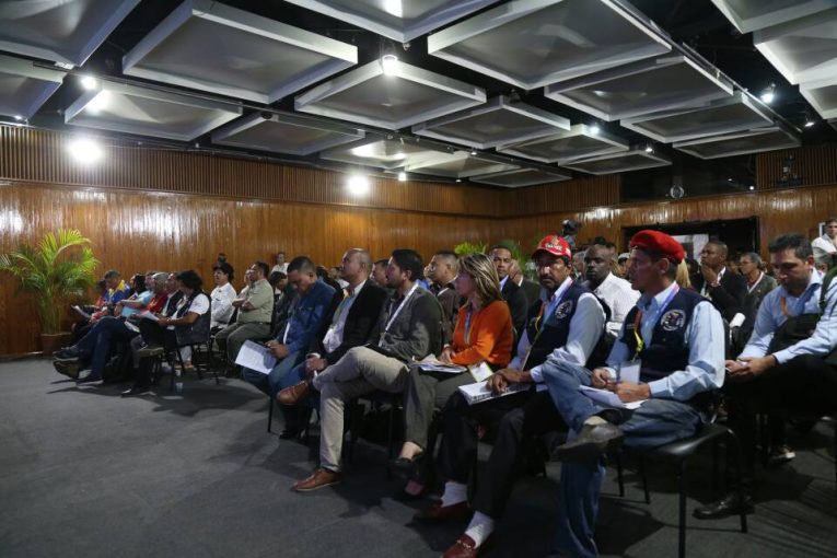 Delegaciones intelectuales reafirmando su apoyo a Venezuela