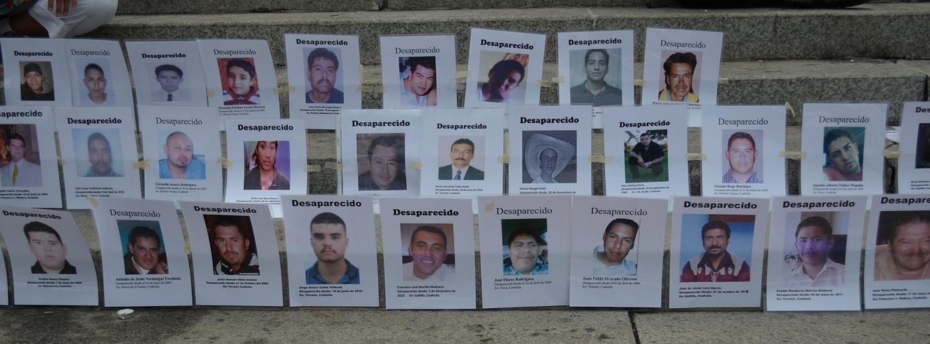 Desaparecidos en México 2012 (foto ACNUDH)