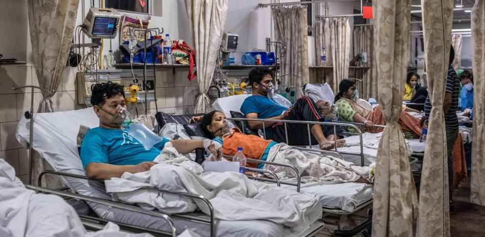 La segunda ola de la pandemia ha puesto al límite al sistema sanitario del país asiático