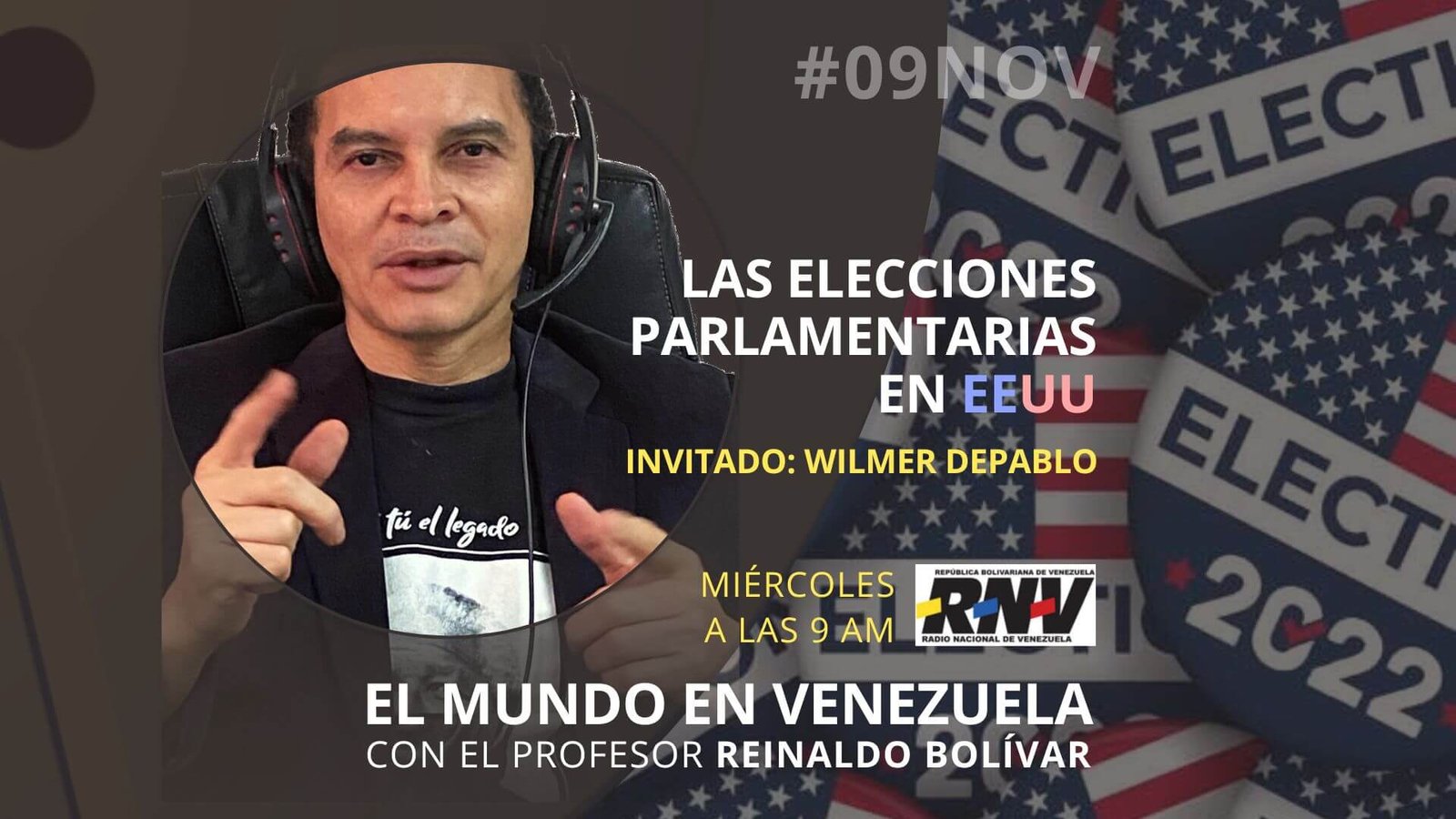 - Escucha el programa de El Mundo en Venezuela - #09nov 2022 - 