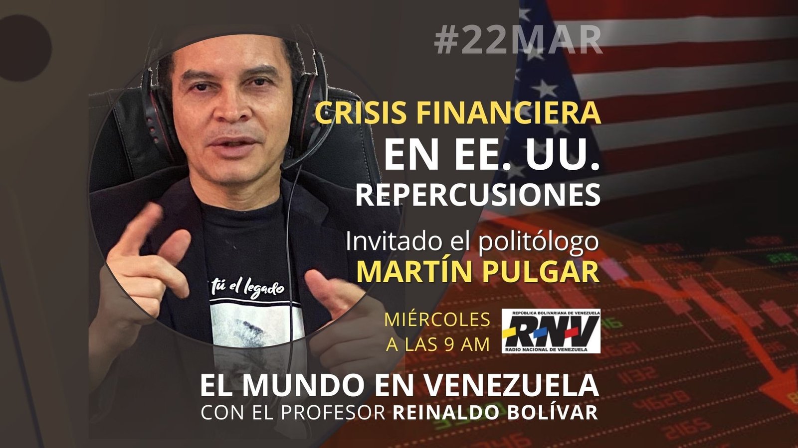  - Escucha el programa de El Mundo en Venezuela - #22mar 2023 - 