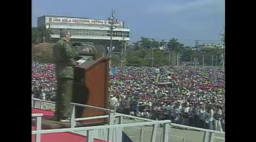 Fidel Castro. Discurso año 2000